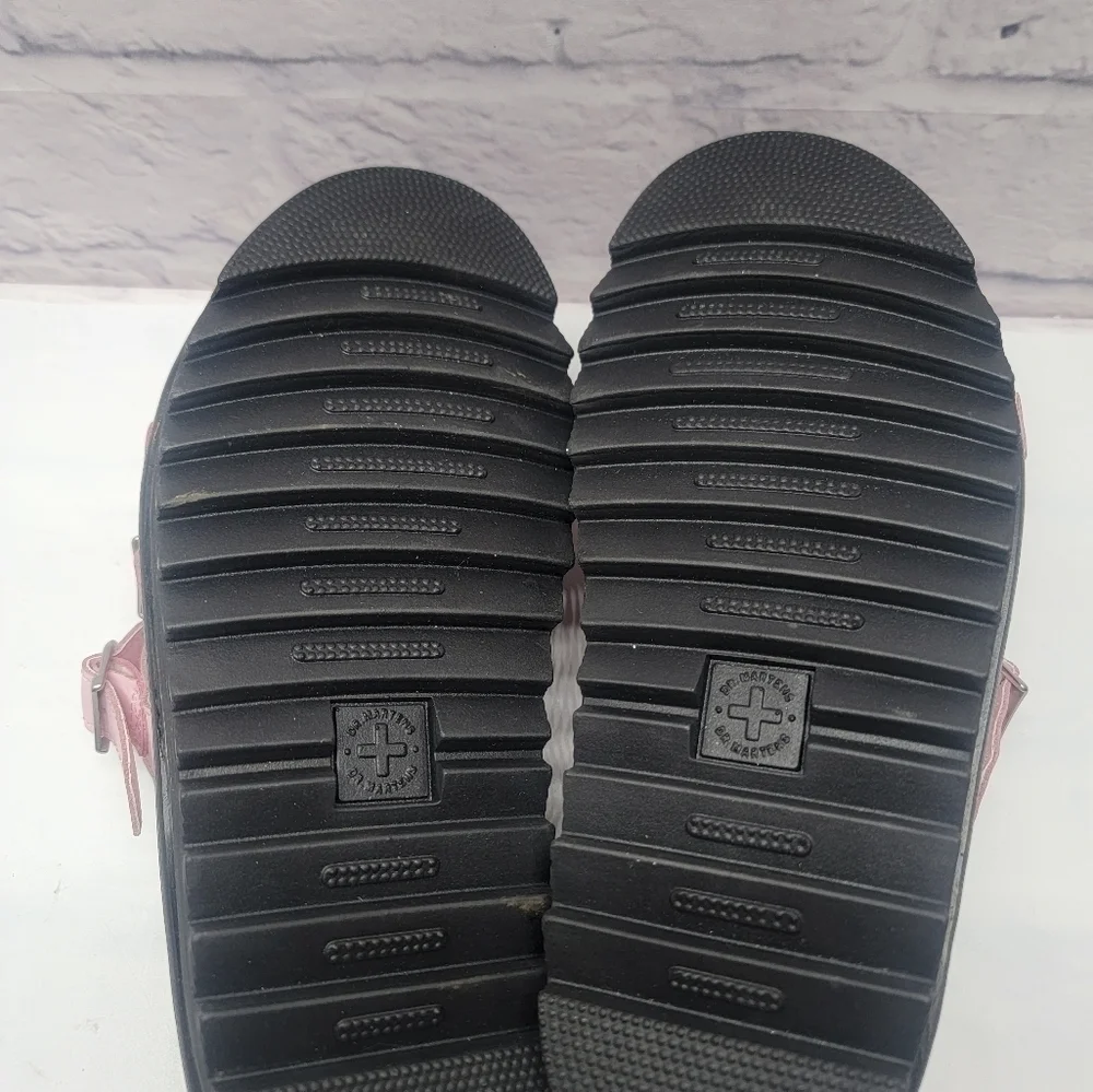 Dr. Martens Blaire Slide Sandals Pink Leather Women Size 7 US - Picture 2 of 7